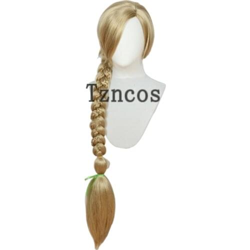 Tzncos Bolden Single Ponytail Cosplay Wig Heat Resistant Synthetic Hair