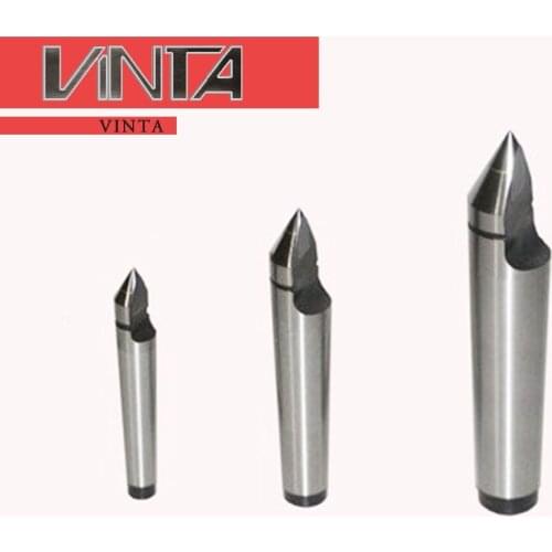CNC DHE3 DHE4 DHE5 Hard Alloy Half Live Center for Lathes Morse Taper Long Spindle Lathe Thimble Live Centre