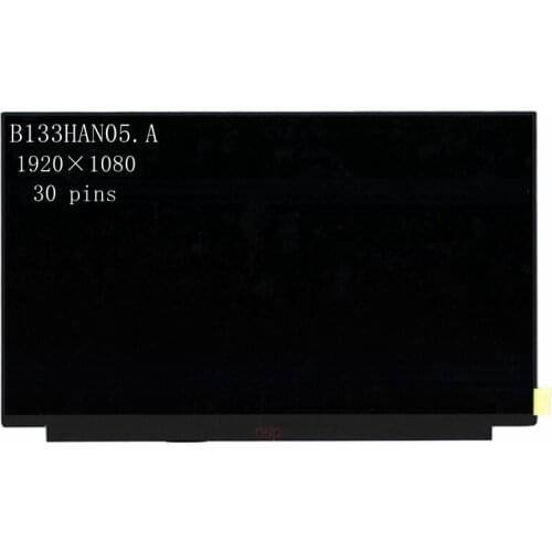 13.3"inch FRU 02HL705 B133HAN05.A FHD 1920*1080 EDP 30pin LCD screen Display Panel matrix