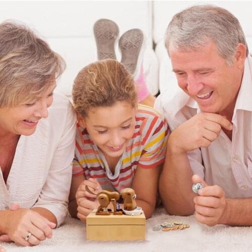 Automatic Coin Piggy Bank For Money Saving Box Dog Gift Coin Stealing Money For Children Bank Money Boxes Piggy I2H5