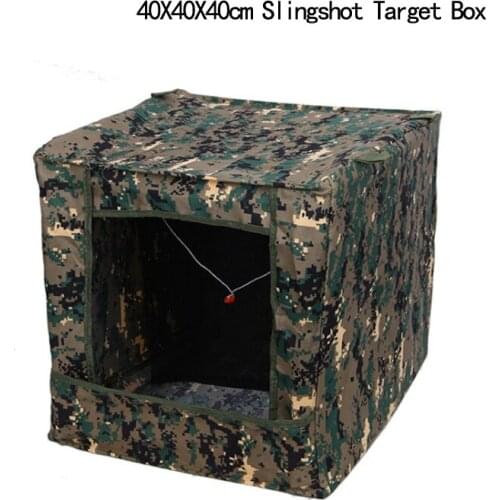 40X40X40cm Slingshot Target Box Foldable Camouflage Oxford Cloth Hunting shooting Case Holder Slingshot box