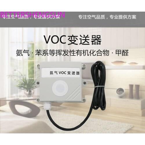 Ammonia transmitter NH3 gas concentration detection RS485 output Public toilet odor monitoring VOC sensor module