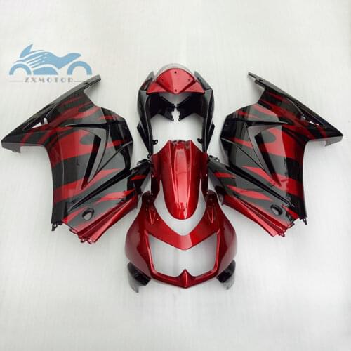 Injection fairings kit for KAWASAKI 2008-2014 Ninja 250 ZX 250R sport ABS fairing kits EX250 08-14 red gray motorcycle bodyworks