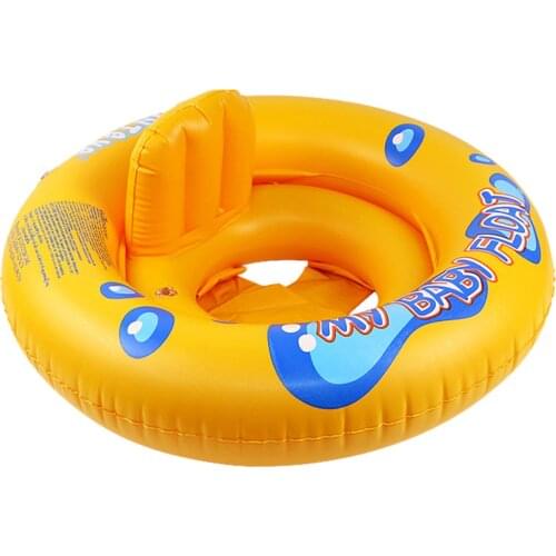 Summer Kids Baby Float Inflatable Round Swim Seat Ring Cartoon Float Swimming Rings Outdoor Activities Seat Ring Toy