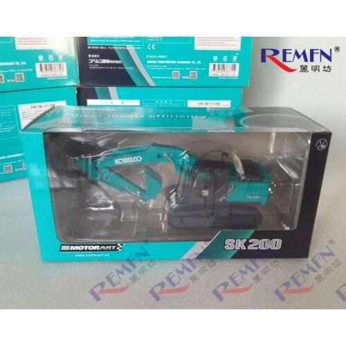 Diecast Toy Model Gift 1:50 Motorart Kobelco SK200H-10 Hydraulic Excavators Engineering Machinery Toy for Collection,Decoration