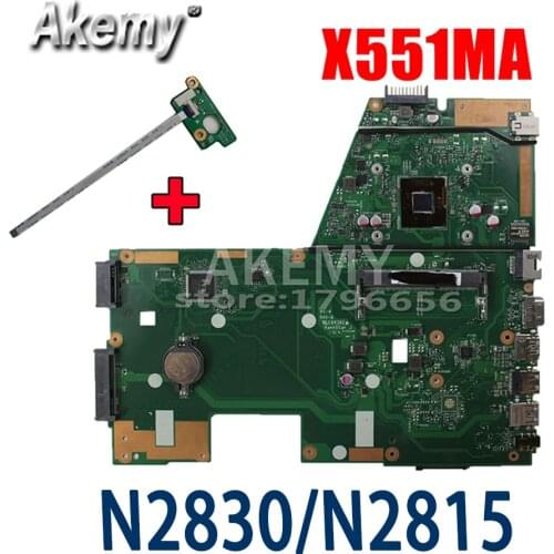 X551MA Motherboard N2830/N2840 CPU For Asus F551MA X551MA R512MA laptop Motherboard X551MA Mainboard X551MA Motherboard test ok