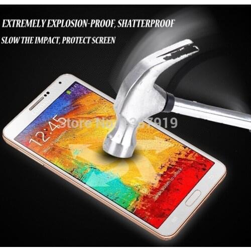 New LCD Clear 0.3mm High Quality Tempered Glass screen protector Protective Film For Samsung Galaxy Note 3 4 5 N9000 300pcs/lot