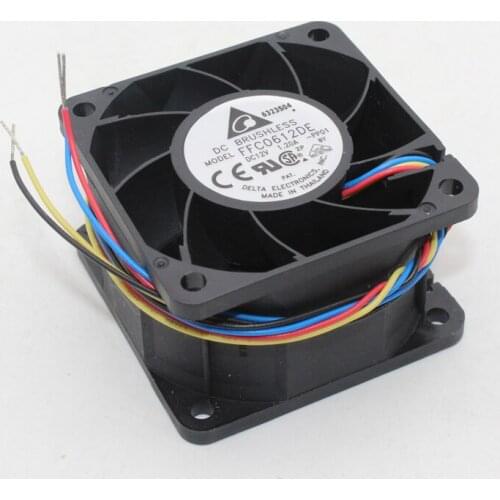 New FFC0612DE For Delta 6038 12V 0.78A 6CM Server 4-Wire PWM Chassis Cooling Fan