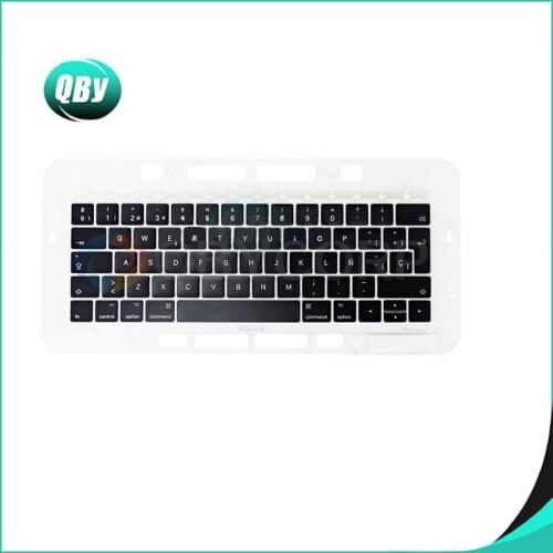 Genuine Spanish Key Caps for MacBook Pro Retina 13" 15" A1989 A1990 Spanish Keyboard SP Keycaps Mid 2018 Year