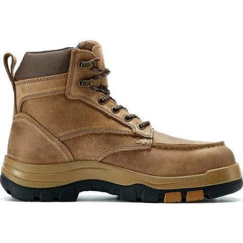 ROCKROOSTER AK370 Work Boots For Men Security Ankle Shoes Steel Toe Boots Man Construction Work Shoes Safety Shoes