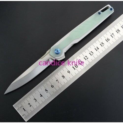 4 Colors EF942 Folding Knife D2 Blade Steel G10 Handle Sharp Survival Portable Hunting Camping Jack Knifes Tactical Tool