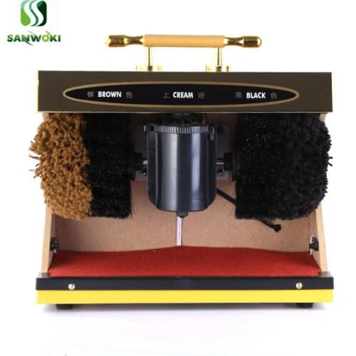 Intelligent leather shoes polishing machine shoe brush electric induction Automatic Shoe Shine Machine shoe cleaning machine