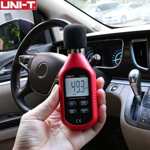UNI-T UT353 Noise Measuring Instrument Sound Level Meter db Meter 30~130dB Mini Audio Decibel Monitor