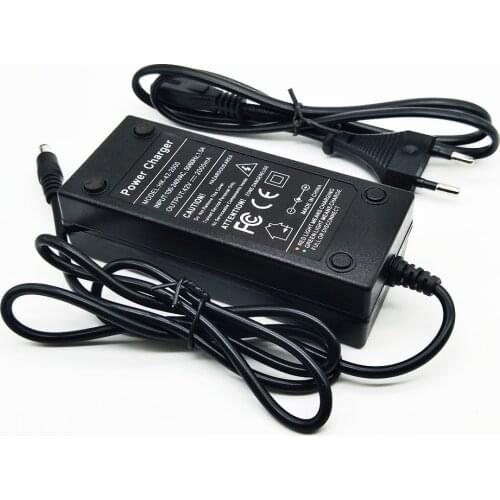 New 48 v battery charger (exit 42 v2a charger input 100 - 240 vac lithium li ion li poly battery charger for 10 series 48 v ele