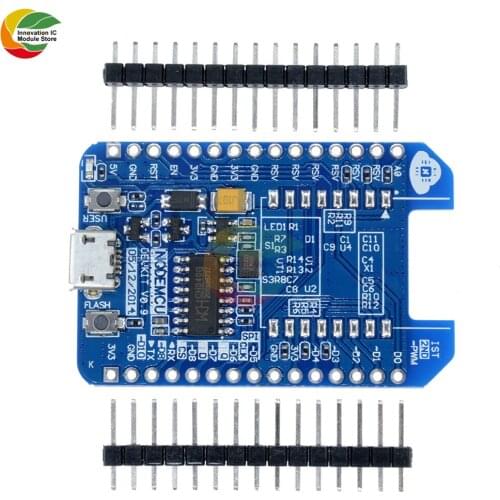 Ziqqucu ESP8266 ESP-12E/ESP-12F blue/black WiFi module CH340G CP2102 NodeMCU converter adapter board for Arduino IoT Micro USB