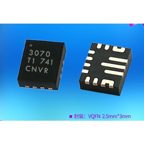 100% orginal and new TPS63070RNMR TI 3070 VQFN15 Wide input voltage (2V-16V) buck-boost converter best qualtiy