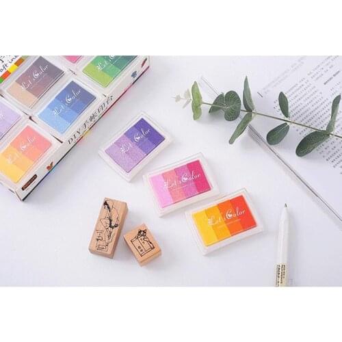 12Pcs Decorative Premium Pigment Ink Pad - Cardmaking Stamping DIY Wedding Party