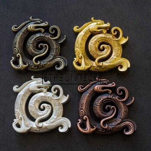 60pcs Creative Dragon Shape Alloy Incense Burner Stick Holder Buddhism Temples Yoga Studios Home Decoration