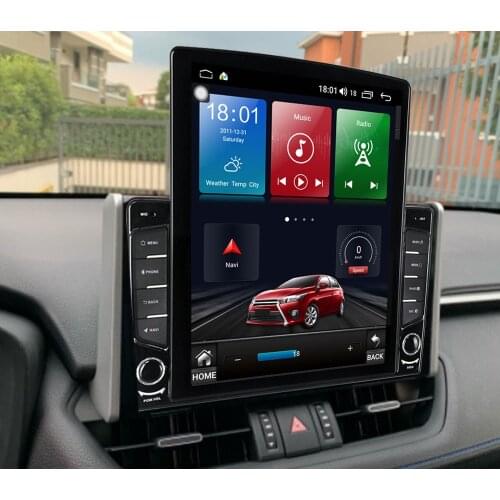 Car IPS DSP Multimedia Audio Radio Tesla Player Navi Head Unit Android 10 64GB For TOYOTA RAV4 2019 2020 GPS