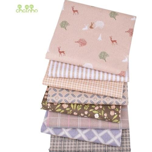 Oatmeal Color Series,Printed Twill Cotton Fabric,Patchwork Clothes For DIY Sewing Quilting Baby & Childs Bedclothes Material