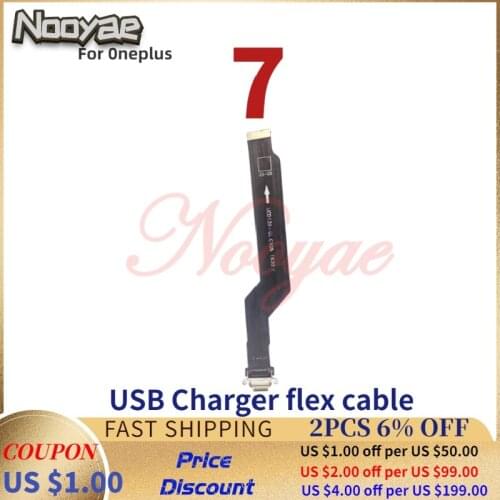 For Oneplus 1+7 7 Type C USB Dock Charger Port Charging Plug Connector Flex Cable Board + Tracking
