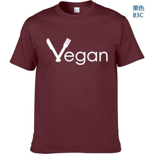 Vegan Letters Print men tshirt Casual Cotton Hipster Funny t shirt For MALE Top Tee Tumblr Drop ShipVegan Letters Print men tshi