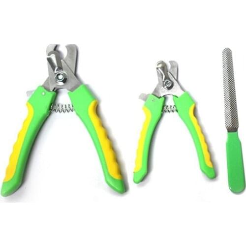 1Pcs Pet Stainless Steel Cats Dogs Nail Clipper File Set Claw Cleaning Grooming Tools For Puppy Kitten Pet Accessories New