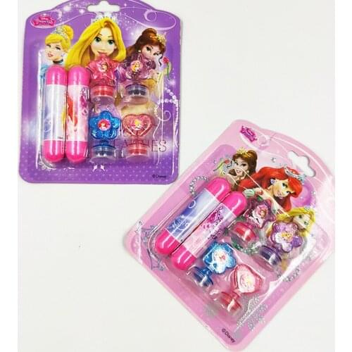 Disney seal cartoon princess seal combination childrens medal washable toy color seal writing and painting fun gift