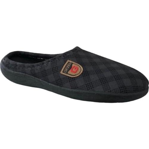 Overhead Men Black Winter Anatomical Home Inside Slippers