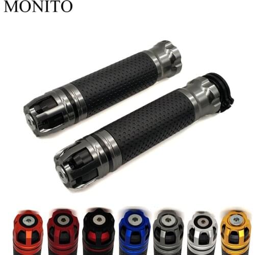 Universal 7/8 22MM CNC Motorcycle handle bar Caps Brake Handlebar Grip For BMW C400GT C600 C650 C650GT Sport F650GS F700GS F800R