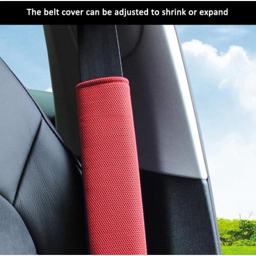 Universal Car Seat Shoulder Strap Pad Cushion Cover Car Belt Protector Cover For Adults Kids Car Accessories Interior