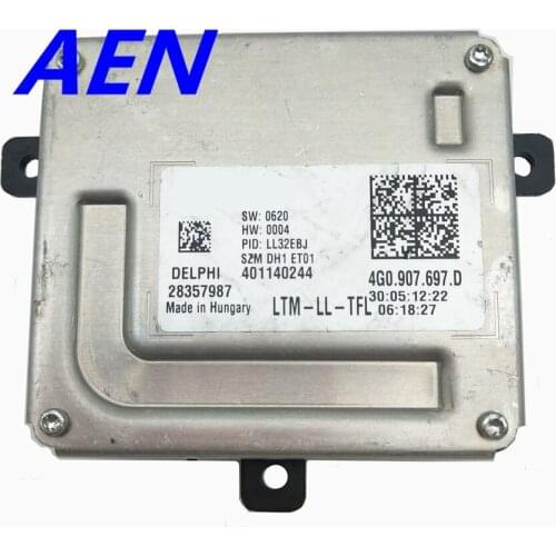 4G0.907.697.D For Q3 Q5 A4 A5 A6 S6 TT Xenon Headlights LED Driver DRL Module 28357987 Control Unit 4G0907697D