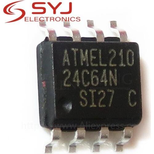 5pcs/lot AT24C64N AT24C64N-SU27 ST24C64WP 24C64RP 24C64WP 24C64 SOP-8 In Stock