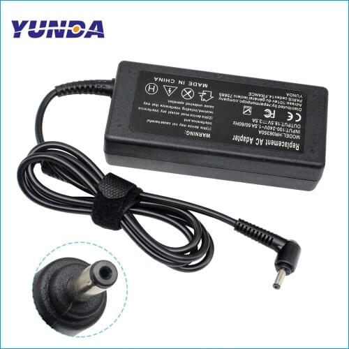 65W 18.5V 3.5A 4.0mm*1.7mm AC Adapter Laptop Charger Power Supply OEM Replacement FOR LG Notebooks