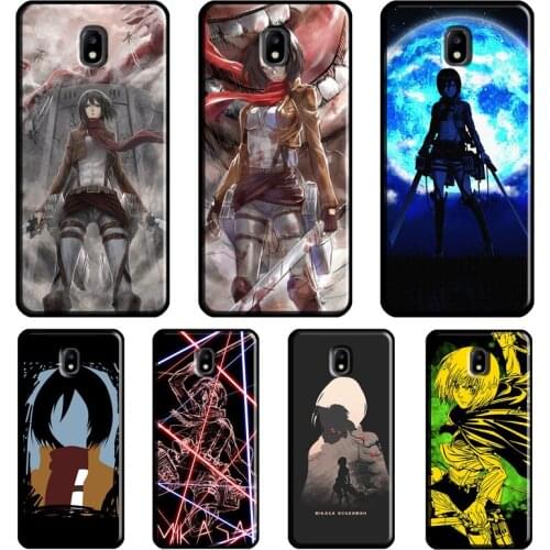 Mikasa Ackerman Attack on Titan Anime For Samsung Galaxy J7 2017 A3 A5 J1 J3 J5 2016 A6 A8 J6 J4 Plus A7 A9 J8 2018 Phone Case