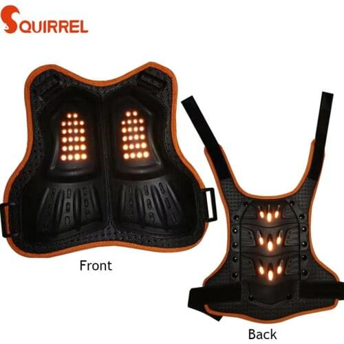 Child Youth Motocross Motorcycle Body Armor Riding Cycling Vest armor Knee Elbow Guard Kids Skating Motocross equipment