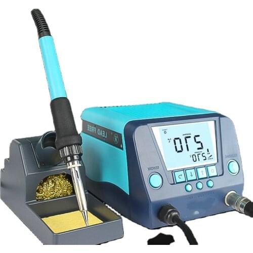 Electric hot air gun soldering irons rework station