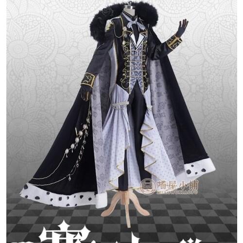 Irelia H Store Black Butler Sebastian Cosplay Costume Uniform Cloth Halloween Costumes Limited Edition