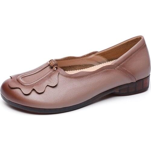 2021 Handmade Leather Retro Shoes