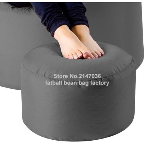 Bean bag ottoman pouf ottoman square round beanbag chair ottoman,footrest stool