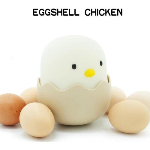 Night Light for Kids Baby Nursery Lamp with Touch Controls Cute Chick Bedside Lamp for Breastfeeding USB Rechargeable Light