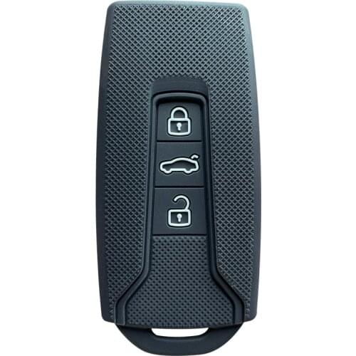 2021 New Key Cover Shell Holder Keychain Fob Cap Set for Volkswagen Vw Touareg 3 Button Car Key Case Sleeve Skin Protector Cover
