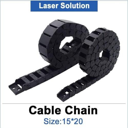 New Arrival Tank Chain 15 x 20mm Plastic Material 1 Meter For Laser Machine Mechanical Parts Free Shipping