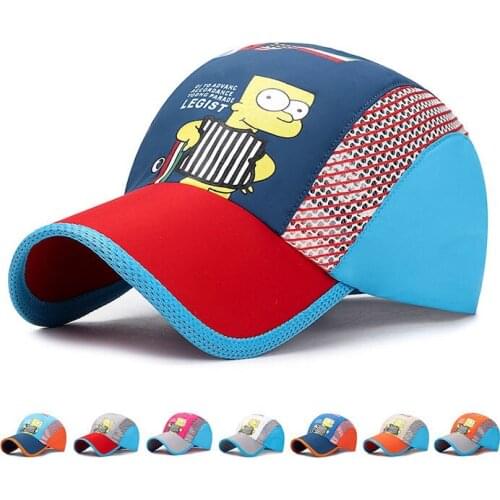New Baby Baseball Caps Children Hats Summer Mesh Casual Boys Girls Snapback Baseball Cap Sun Hat Kids Sunscreen Visor Gorras