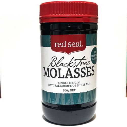 NEW Red Seal Organic Unsulphured Black Strap Molasses 500g
