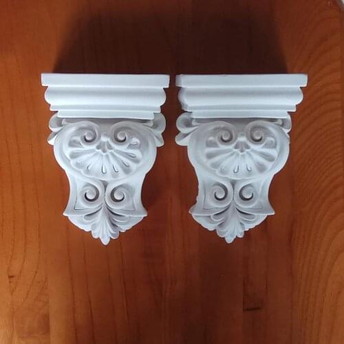 PU polyurethane corbels fireplace part decoration entrance corridor portal brackets home fitments component decor