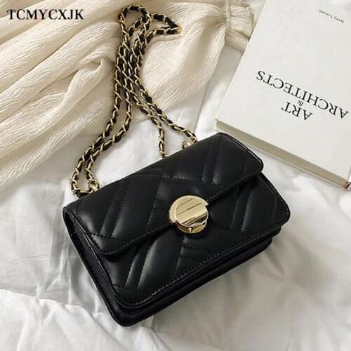 2021 Hand Bag Womens Branded Trending Shoulder handbags for women Embroidery Thread Small PU Leather Crossbody Bags For Women