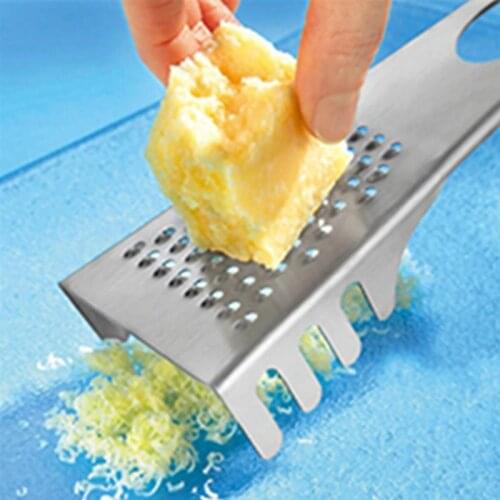 2pcs Cheese Grater Kitchen Accessories Multifunctional Stainless Steel Grating Utensil for Spaghetti Cheese Kitchen Gadgets