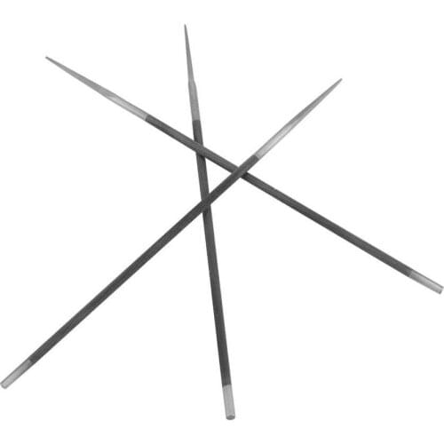 3Pcs/set 3/16" 4.8mm Round Bearing Steel Sharpening Chainsaw Files Sharpener for Woodworking