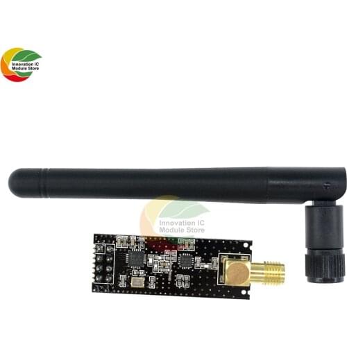 Ziqqucu NRF24L01 PA LNA Wireless Module For Arduino With Antenna Transceiver Communication Module 1100-meter Long-distance 2.4G
